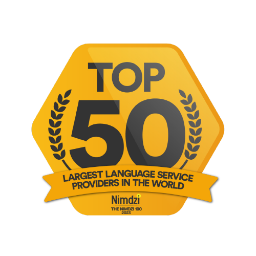 Nimdzi Top 50 Largest Language Service Providers in the World